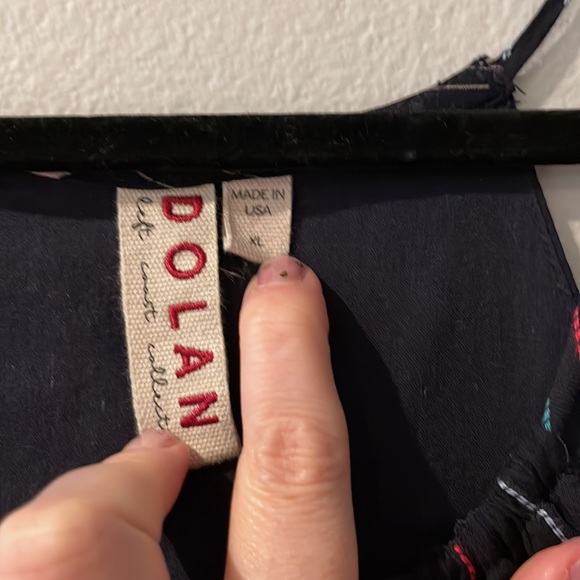 Anthropologie Dolan embroidered striped halter jumpsuit - Picture 10 of 13